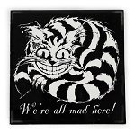 Mad Cheshire Cat Tile